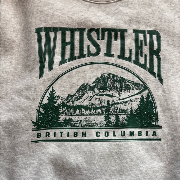 90s Style Whistler Crewneck Sweatshirt - Picture 3 of 6